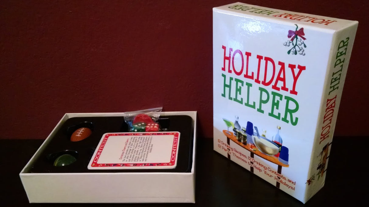 Holiday Helper Drinking Cards