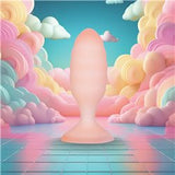 Softies 4” Silicone Anal Plug Orange