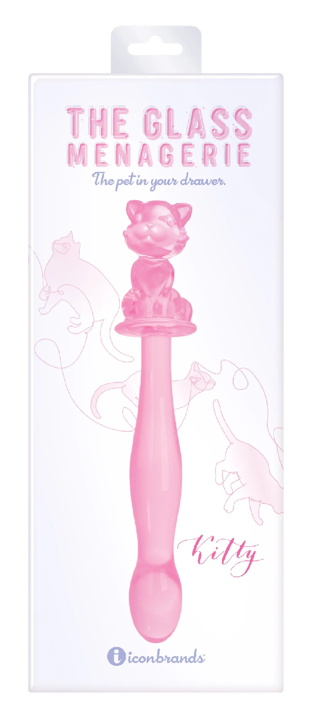 The Glass Menagerie Kitty Glass Wand