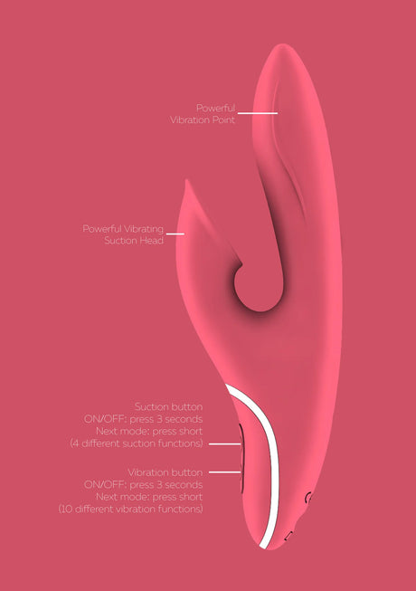 Hiky Rabbit Vibrator + Suction Stimulation