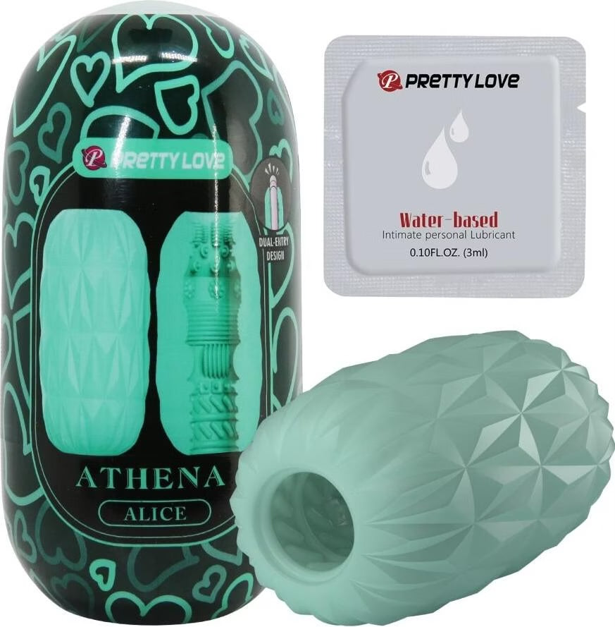 Pretty Love Athena Alice Teal Male Masturbator