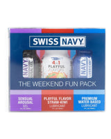 Swiss Navy- The Weekend Fun Pack         3x 1oz Lubricants