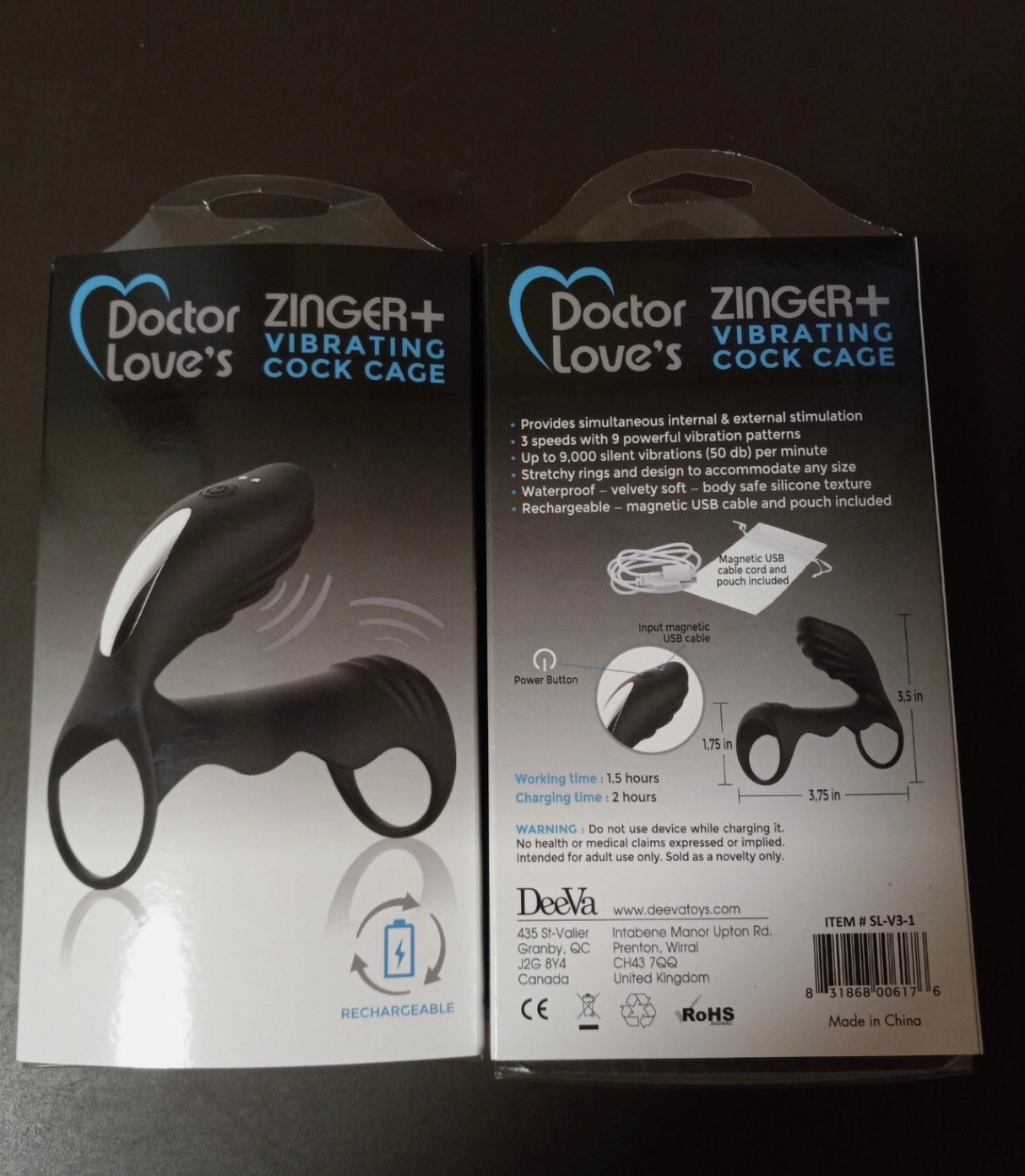 Doctor Love’s Zinger+ Vibrating Cock Sleeve