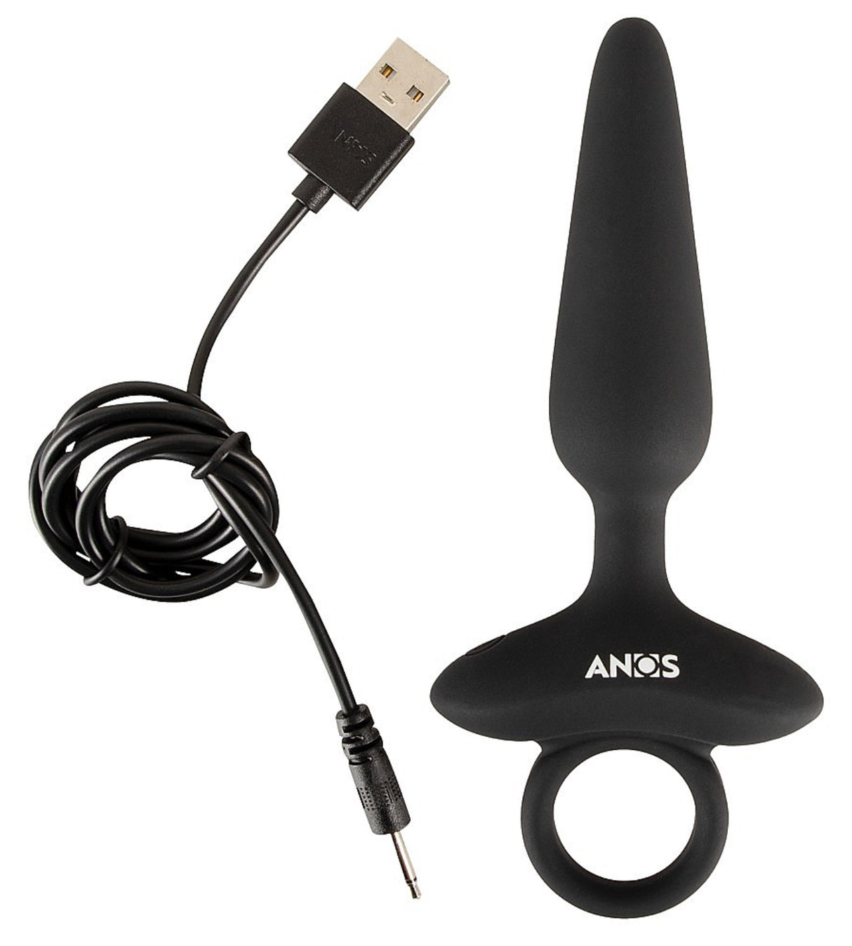 ANOS Flexible Butt Plug w/ Vibrations