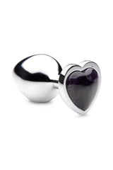 Booty Sparks Heart Amethyst Large Anal Plug