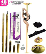 X-Dance Fitness Pole Static & Spinning