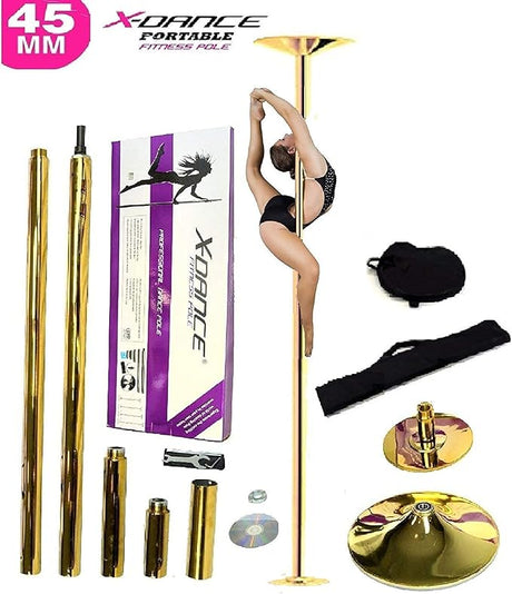 X-Dance Fitness Pole Static & Spinning