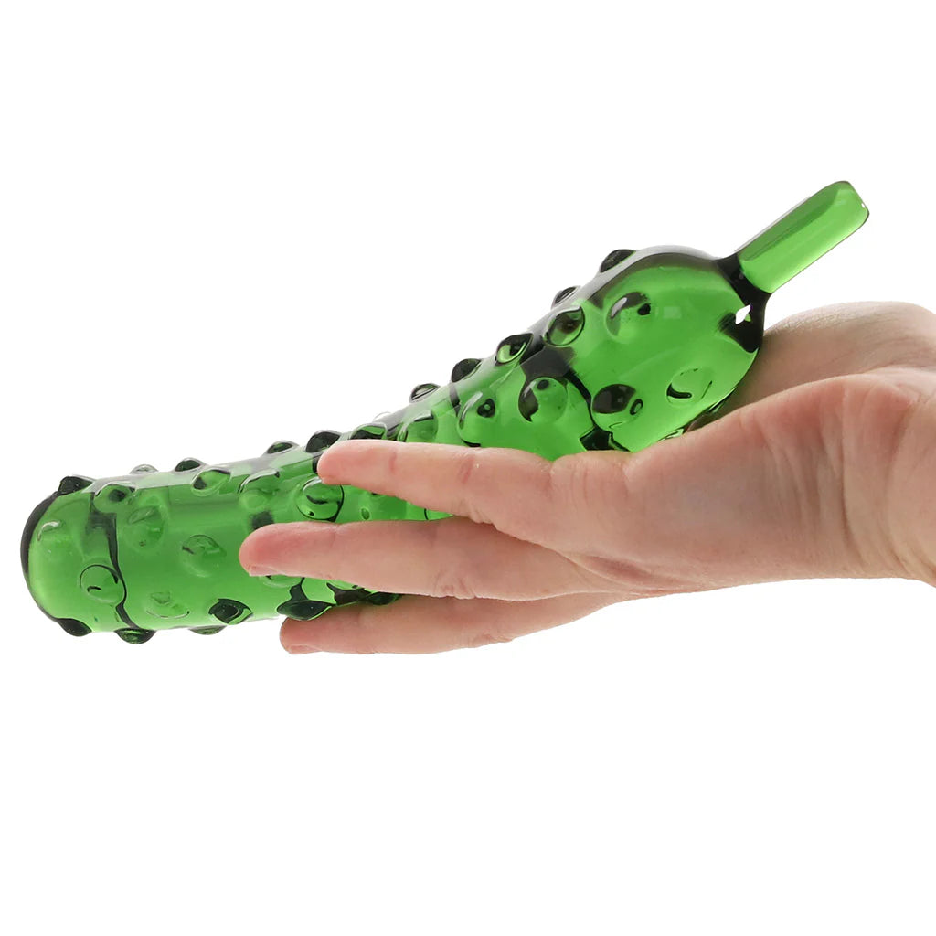 Gläs Caressing Cucumber Dildo