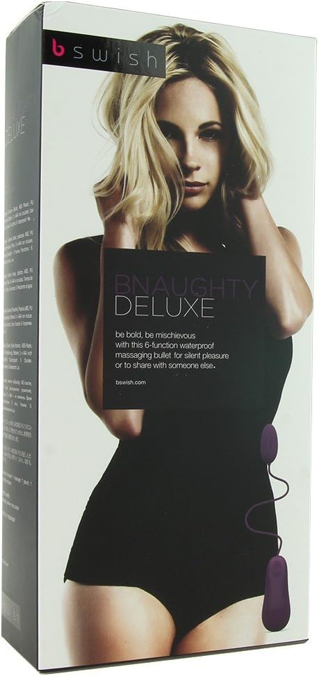 BNaughty Deluxe Black Massager
