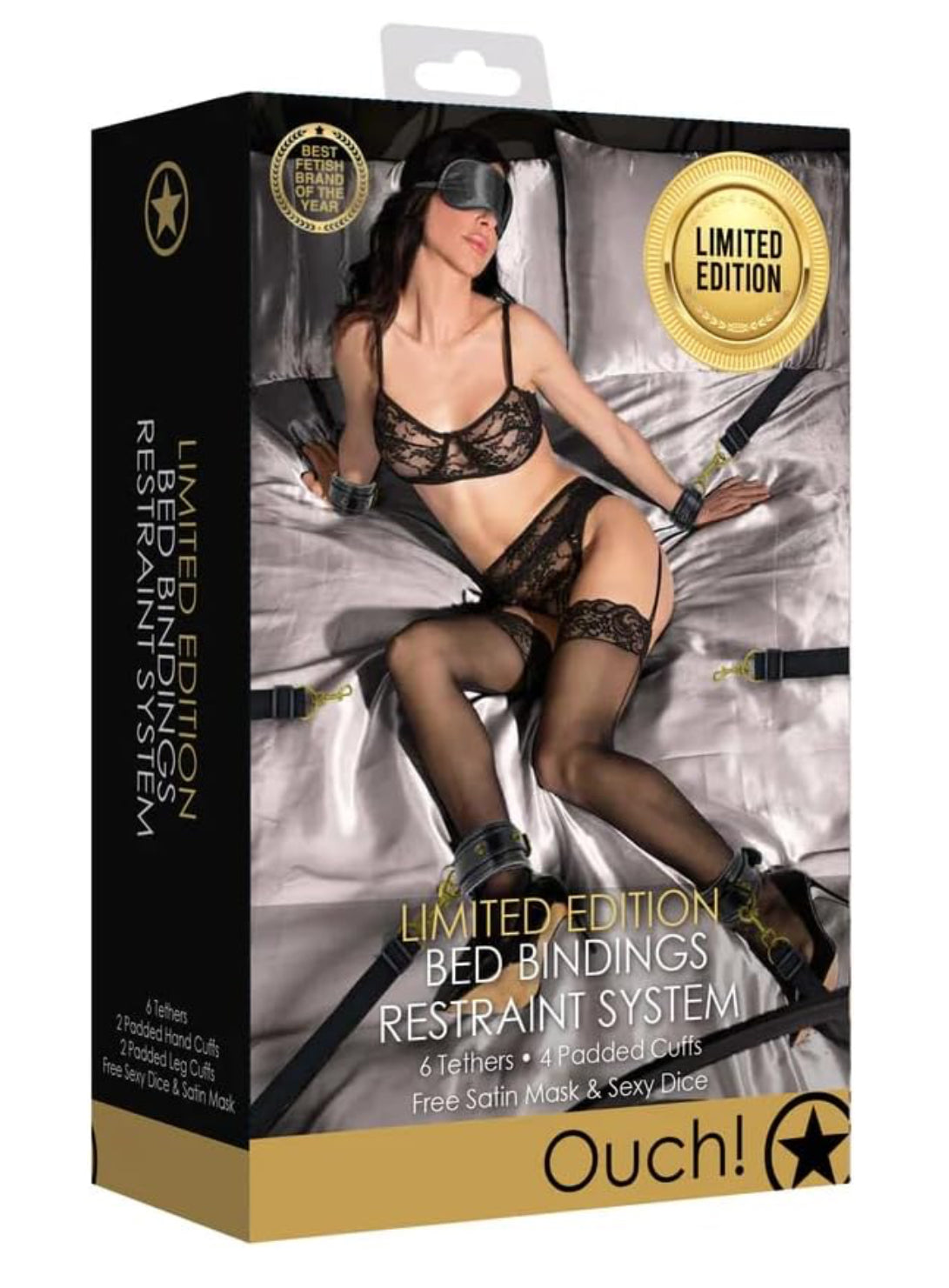 Ouch! Gold Bed Bindings & Restraint system