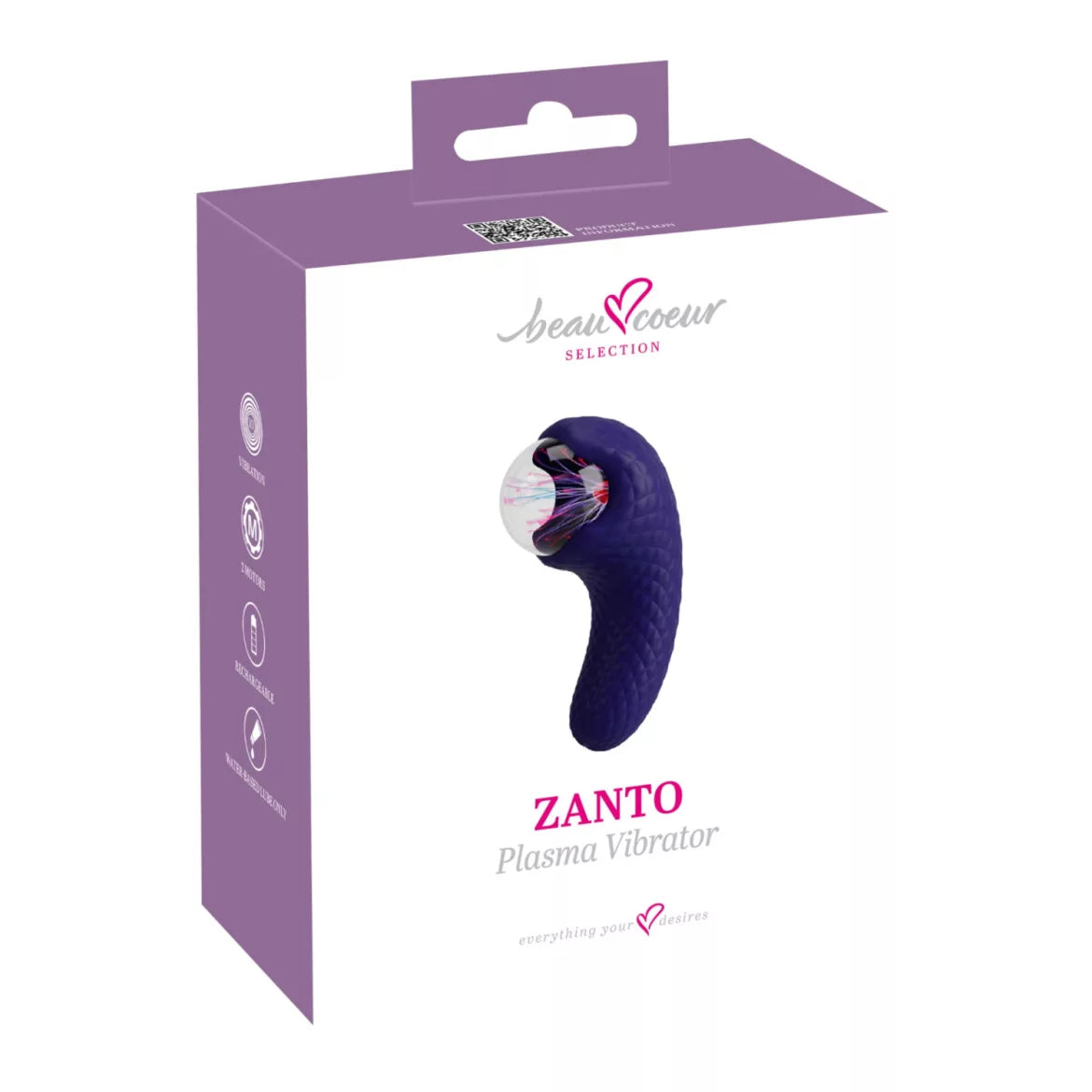 Beau Coeur Zanto Plasma Vibrator