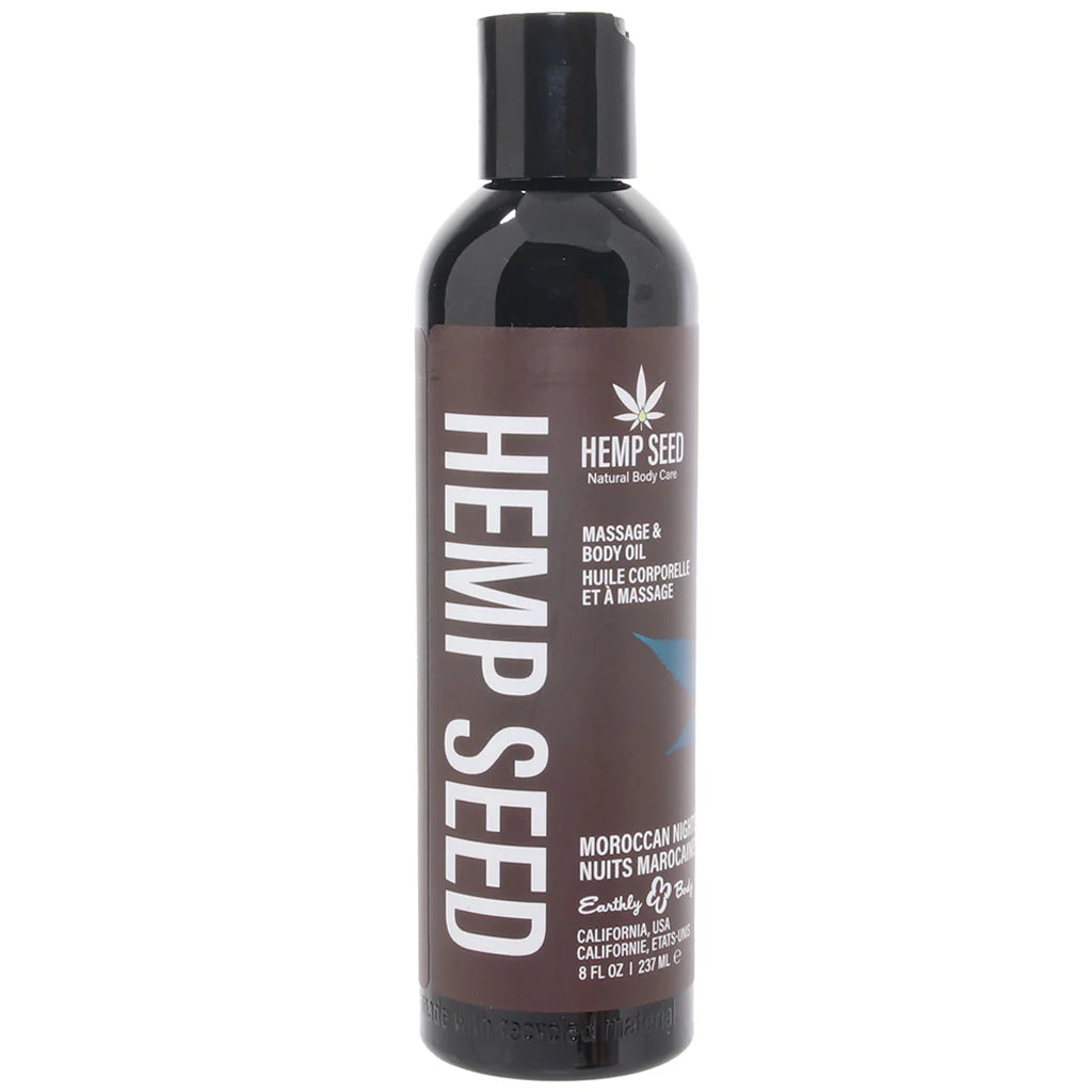 Hemp Seed Marocaines Nights Massage Oil 8oz
