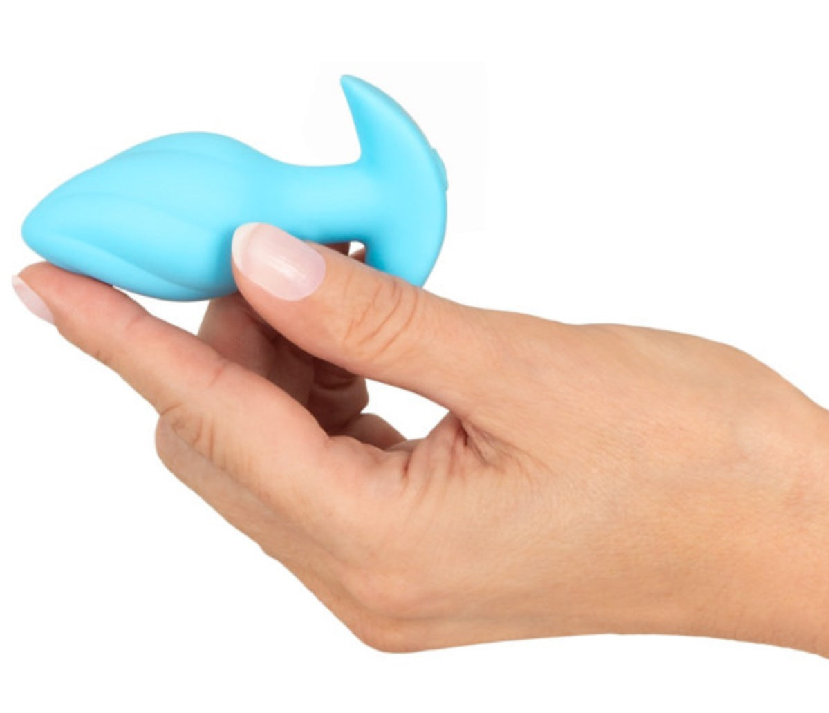 Cuties Blue Vibrating Butt Plug