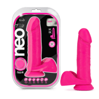 Neo Elite Pink 8” Dildo