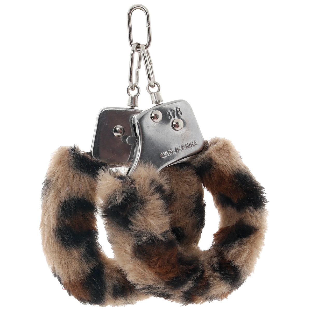 Fluffy Leopard Cuffs