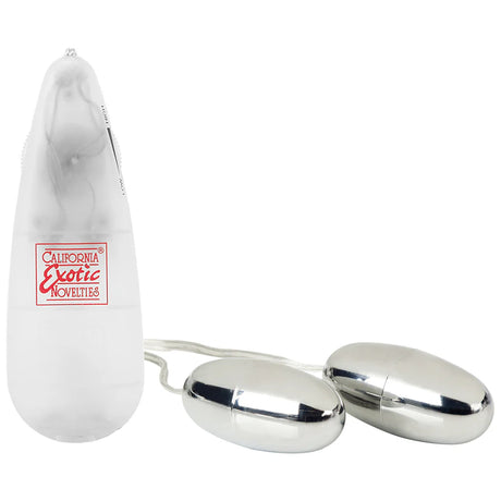 Calexotics Pocket Exotics Double Vibrating Silver Bullets