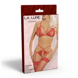 La Lure Wicked Sexy PeekABoo  2 piece set QUEEN SIZE