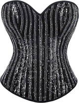 Sensual Boutique Sequin Corset M