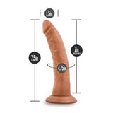 Dr.Skin Self Lubricating 7.5” dildo