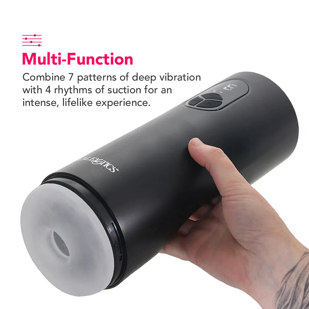 Bionic Sucking and Vibrating Male Masturbator