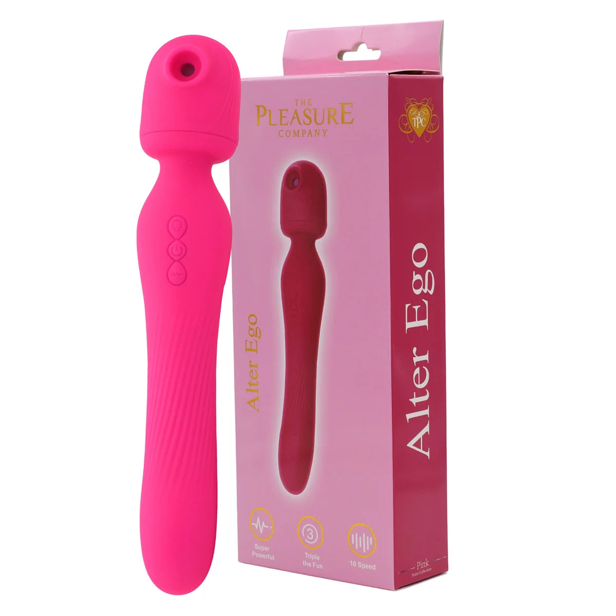 The Pleasure Company Alter Ego 3-in-1 Massager