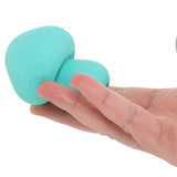 Mochi Mini Mushroom Silicone Vibrator Teal