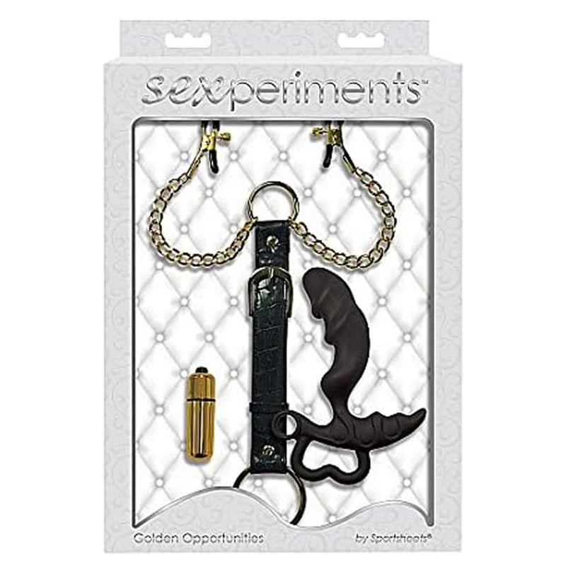Sexperiments Golden Opportunities Kit Combo