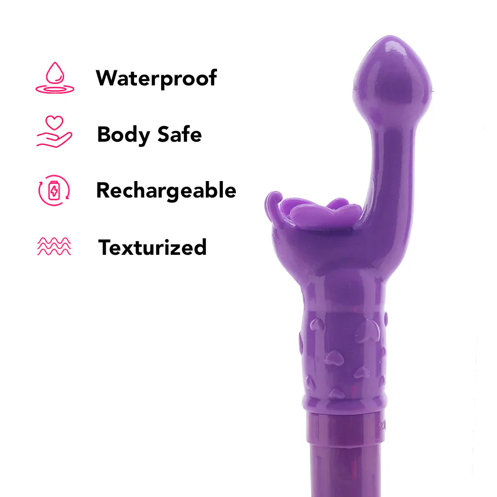 Calexotic Rechargeable Butterfly Kiss Purple