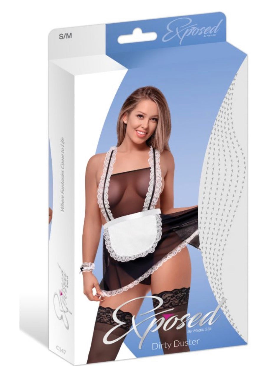 Exposed Dirty Duster Lingerie set L/XL