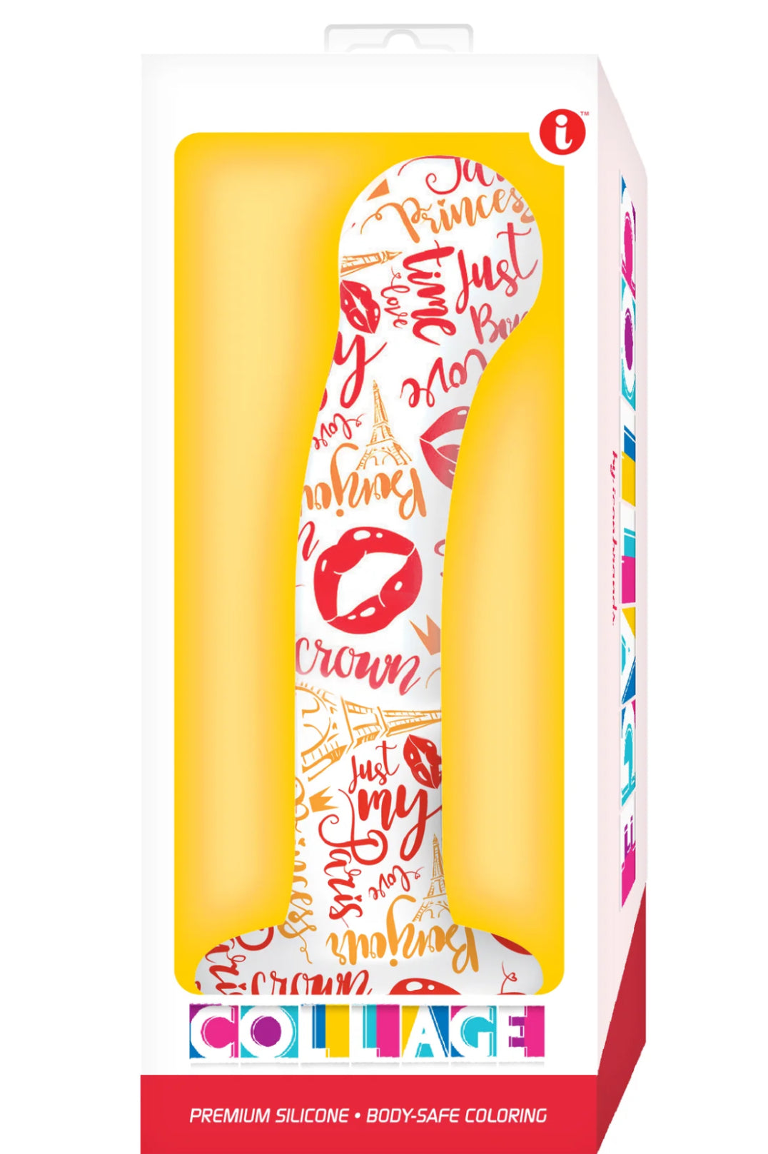 Collage Paris Silicone Dildo