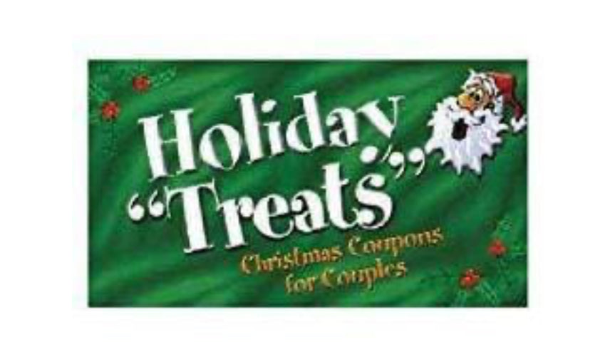 Holiday Treats Couples Coupon Book