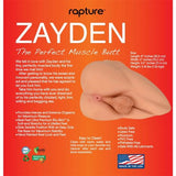 Zayden “Perfect Muscle Butt” Silicone Masturbator