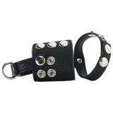 Cock Ring w/ 2” Ball Stretcher & Optional Weight Ring