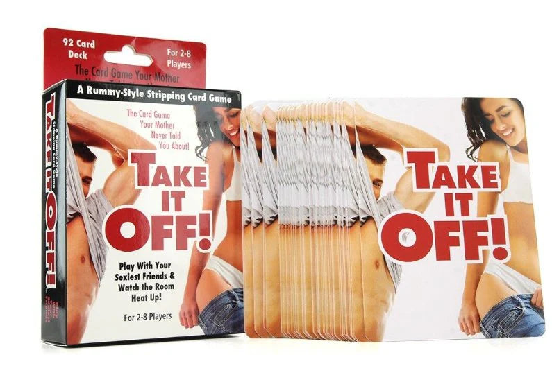 Take It Off Sex Card Game