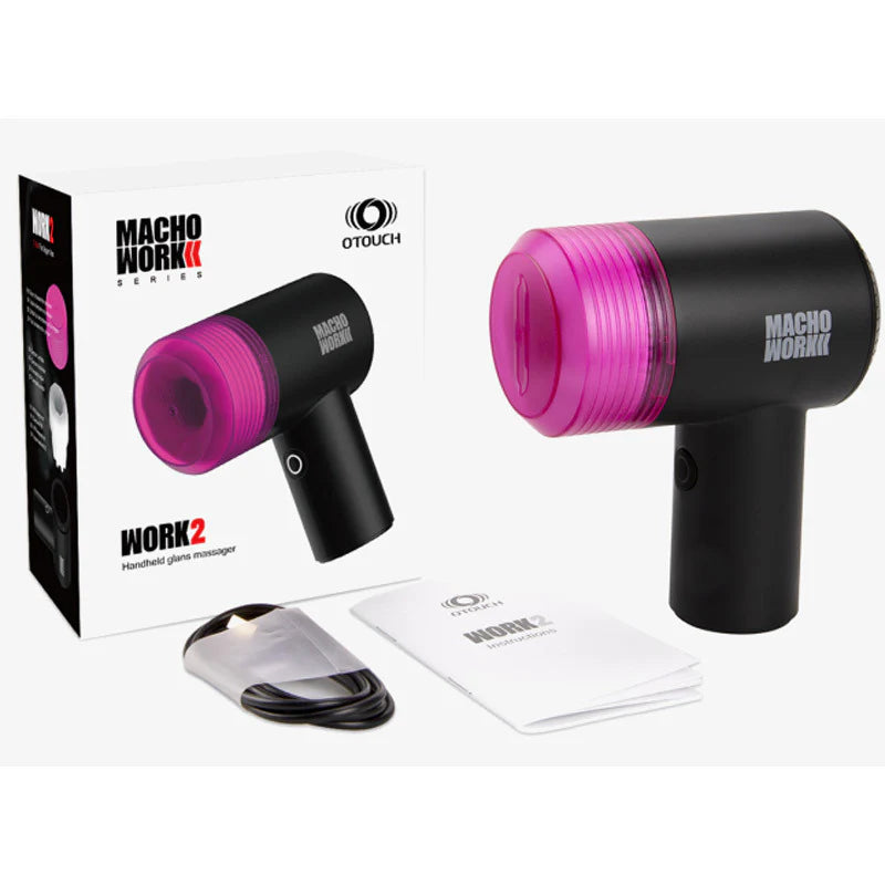 Macho Work-  Work2 Handheld Glans Massager