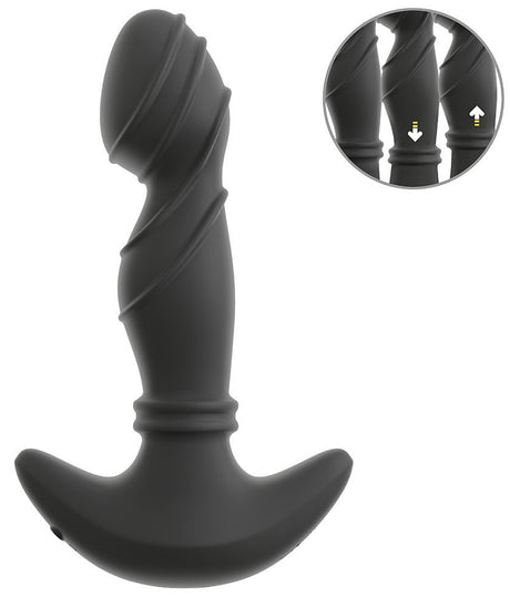 ANOS Vibrating Prostate Plug w/ Moving Rings