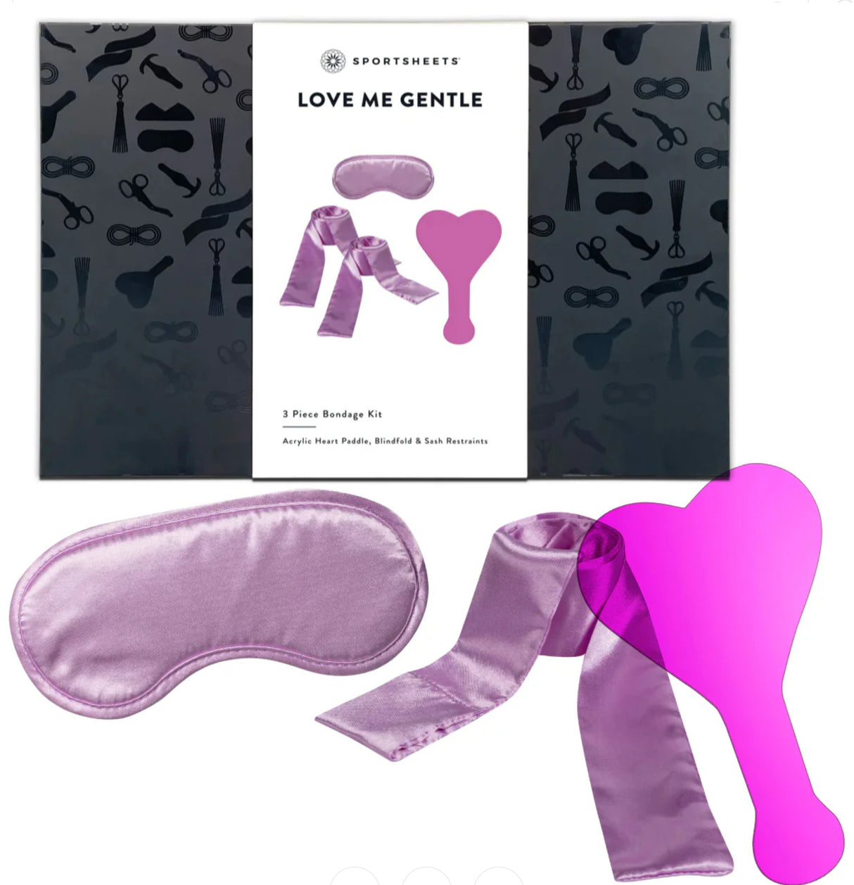 Sportsheets Love Me Gentle Bondage Kit