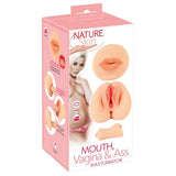 Nature Skin Mouth, Vagina & Ass Masturbator