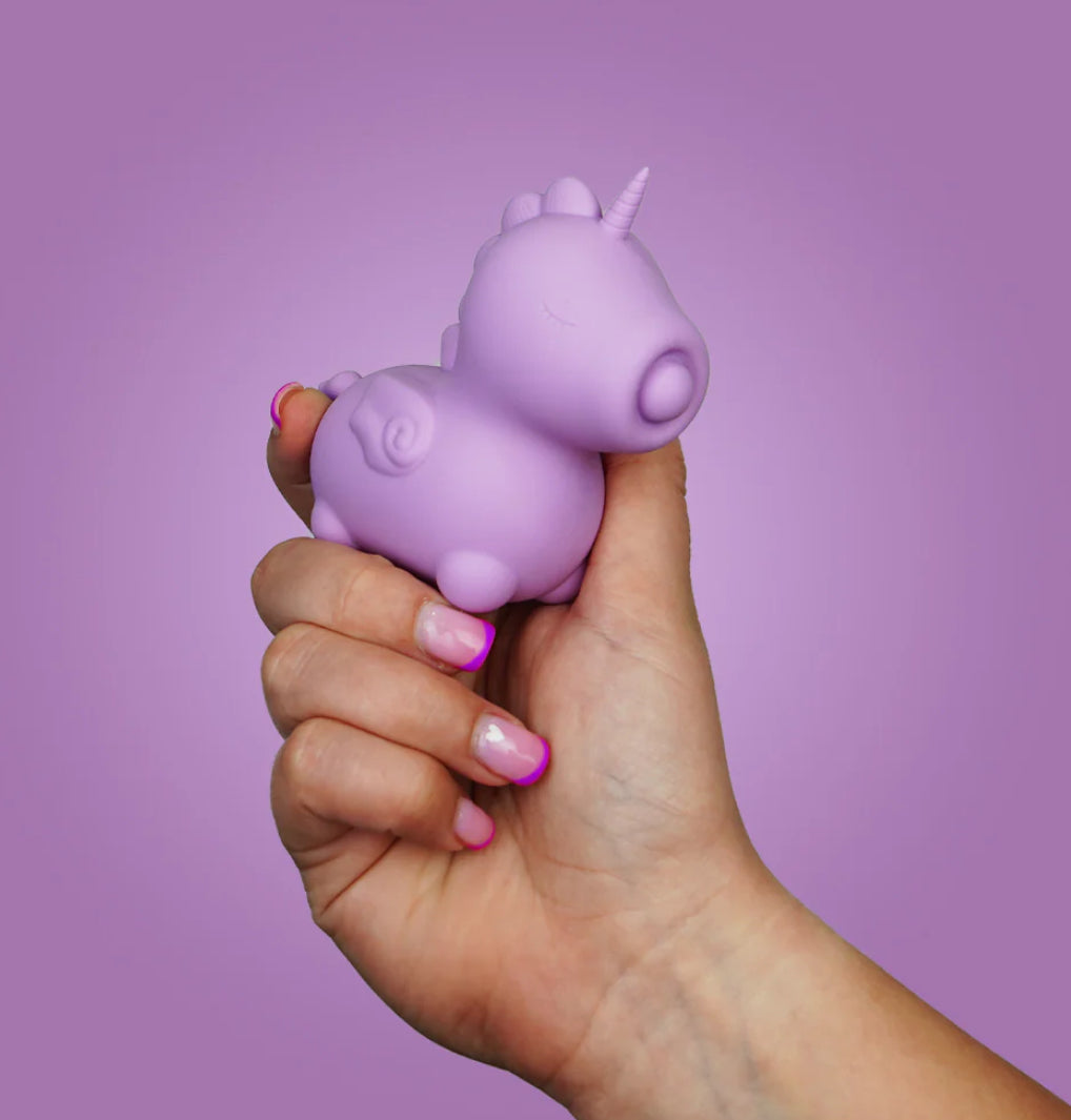 Unihorn- Karma Lilac Unicorn Massaging Clitoral Vibrator
