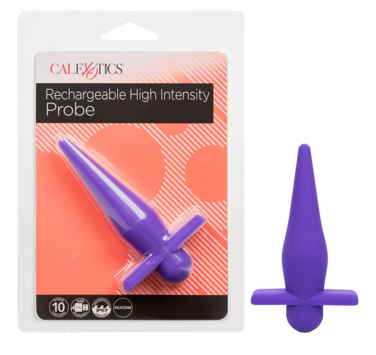 Rechargeable High Intensity Anal Probe  purple