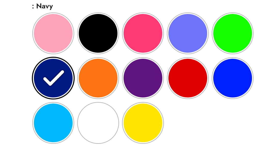 Mens Spandex brief with large pouch Navy O/S