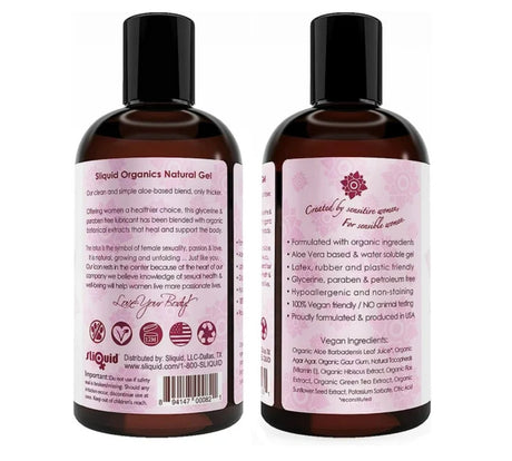Sliquid organics Natural Gel lube 5ml packet