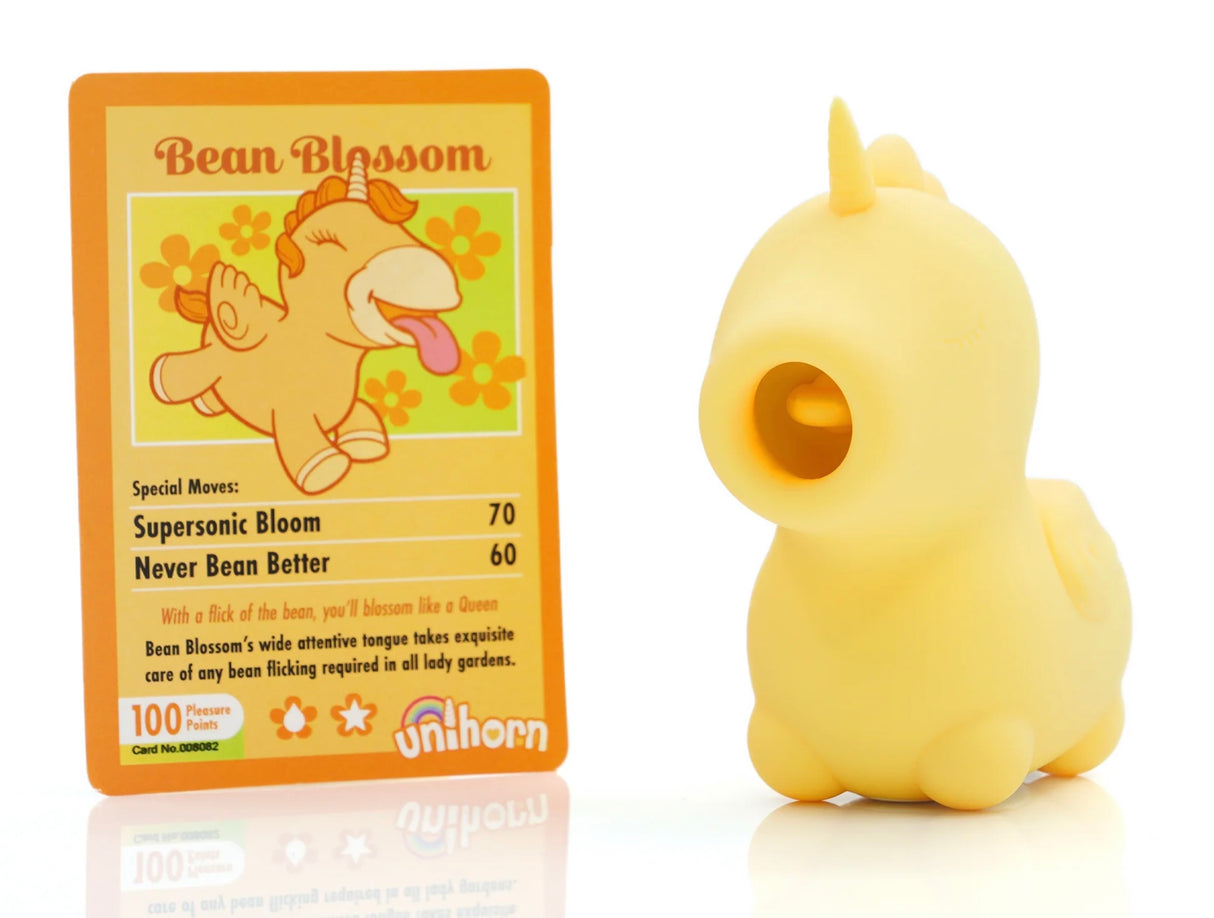 Unihorn Bean blossom - unicorn fluttering clitoral vibrator