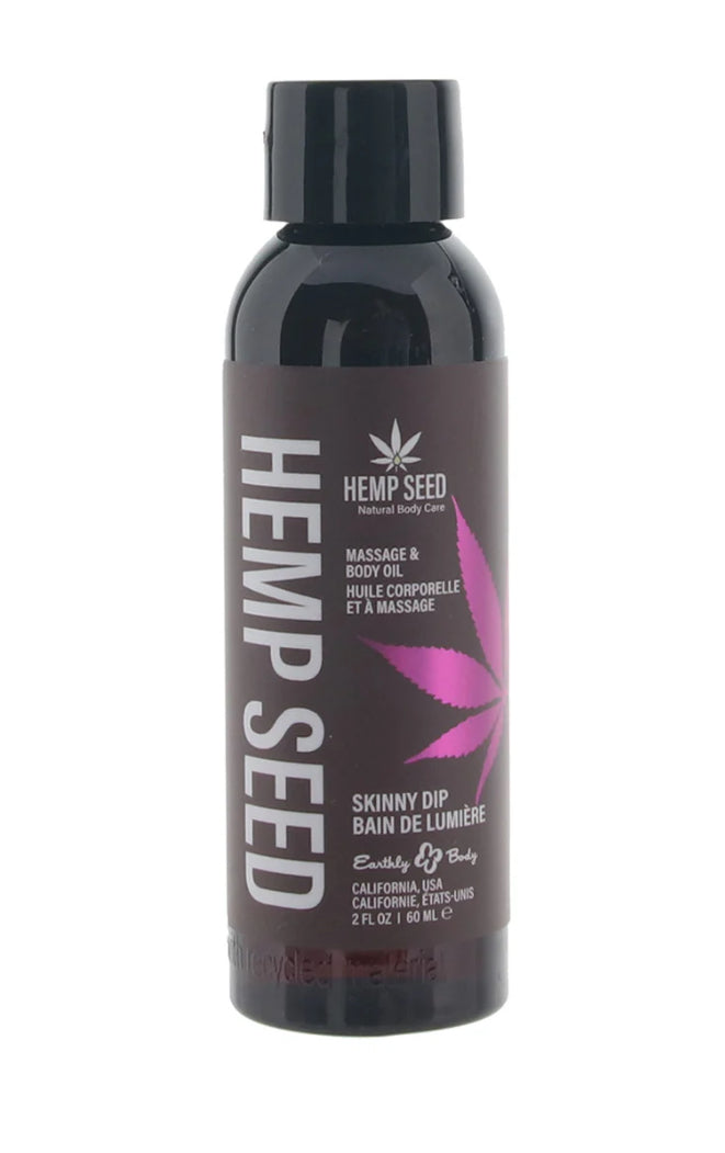 Hemp seed Skinny Dip Massage oil 2oz