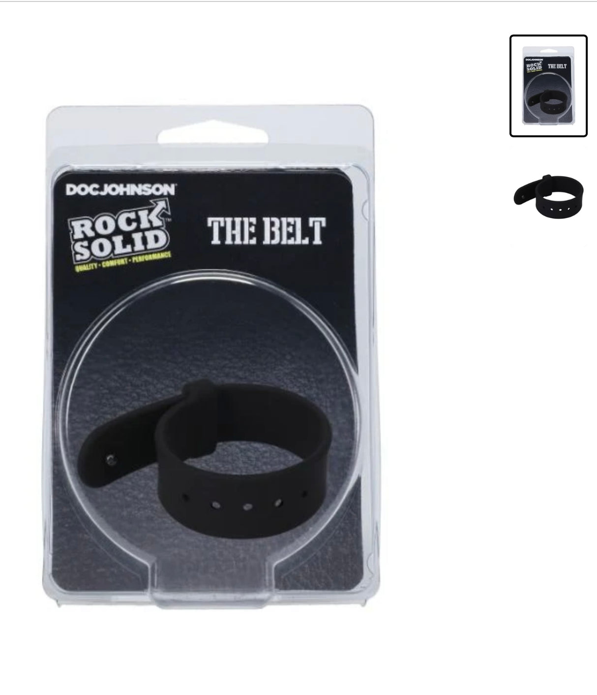 Rock Solid The Belt Cock Ring