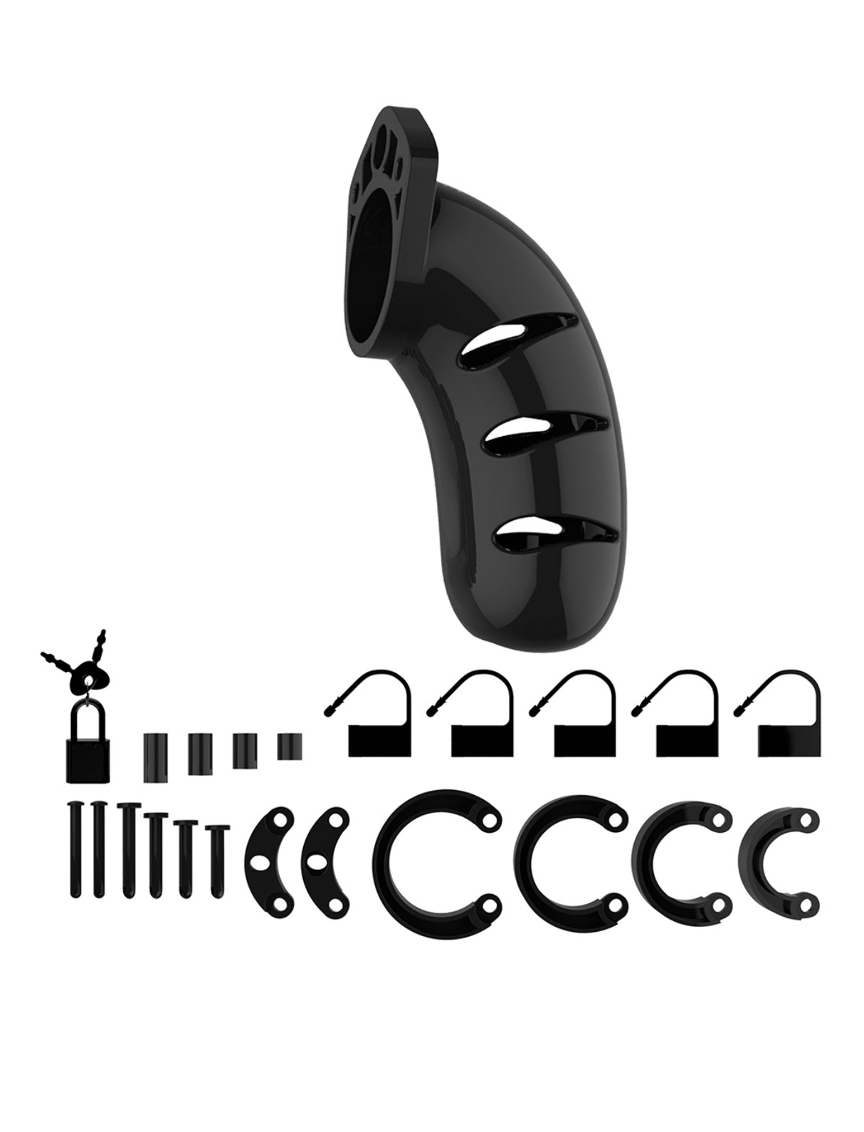 man cage 03 Black cock cage