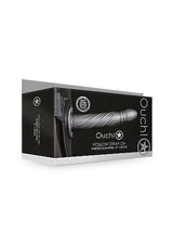 Ouch Hollow Strap-on Twisted Gunmetal 8”