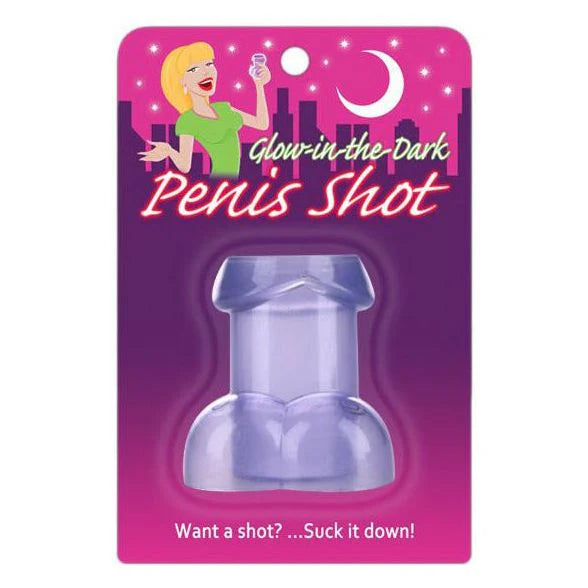 Glow In the dark Penis Shot glass