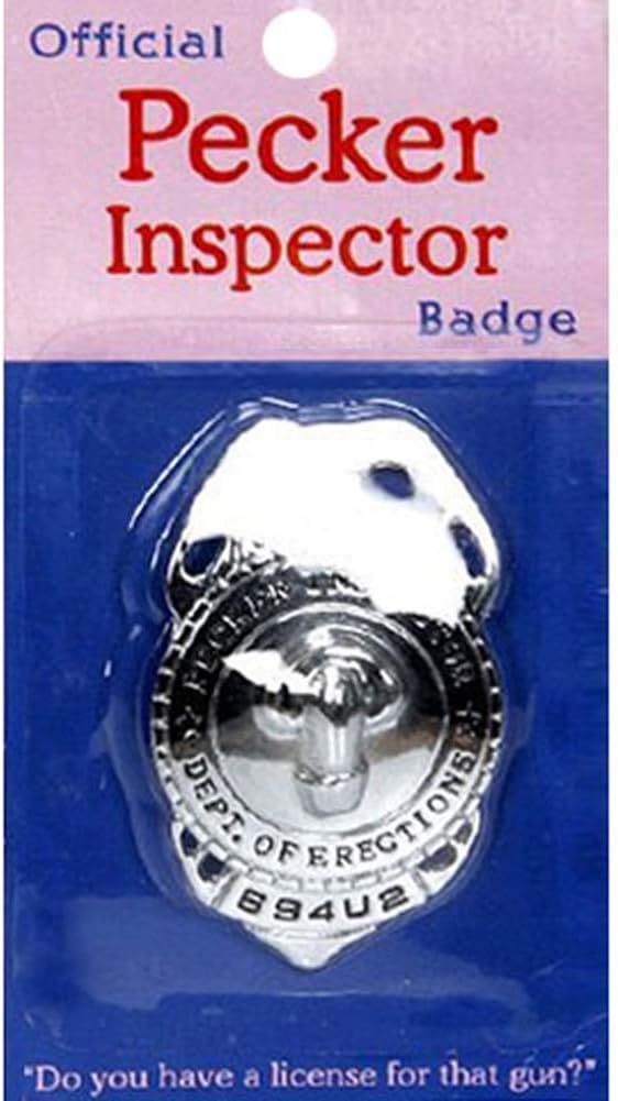 Pecker Inspector Badge
