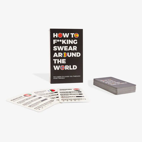How to F**king Swear Around the World cards